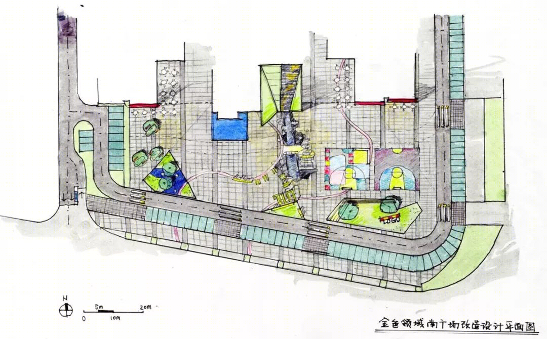 金色领域青年社区景观策划与设计丨广州颂雅景观建筑设计有限公司-9