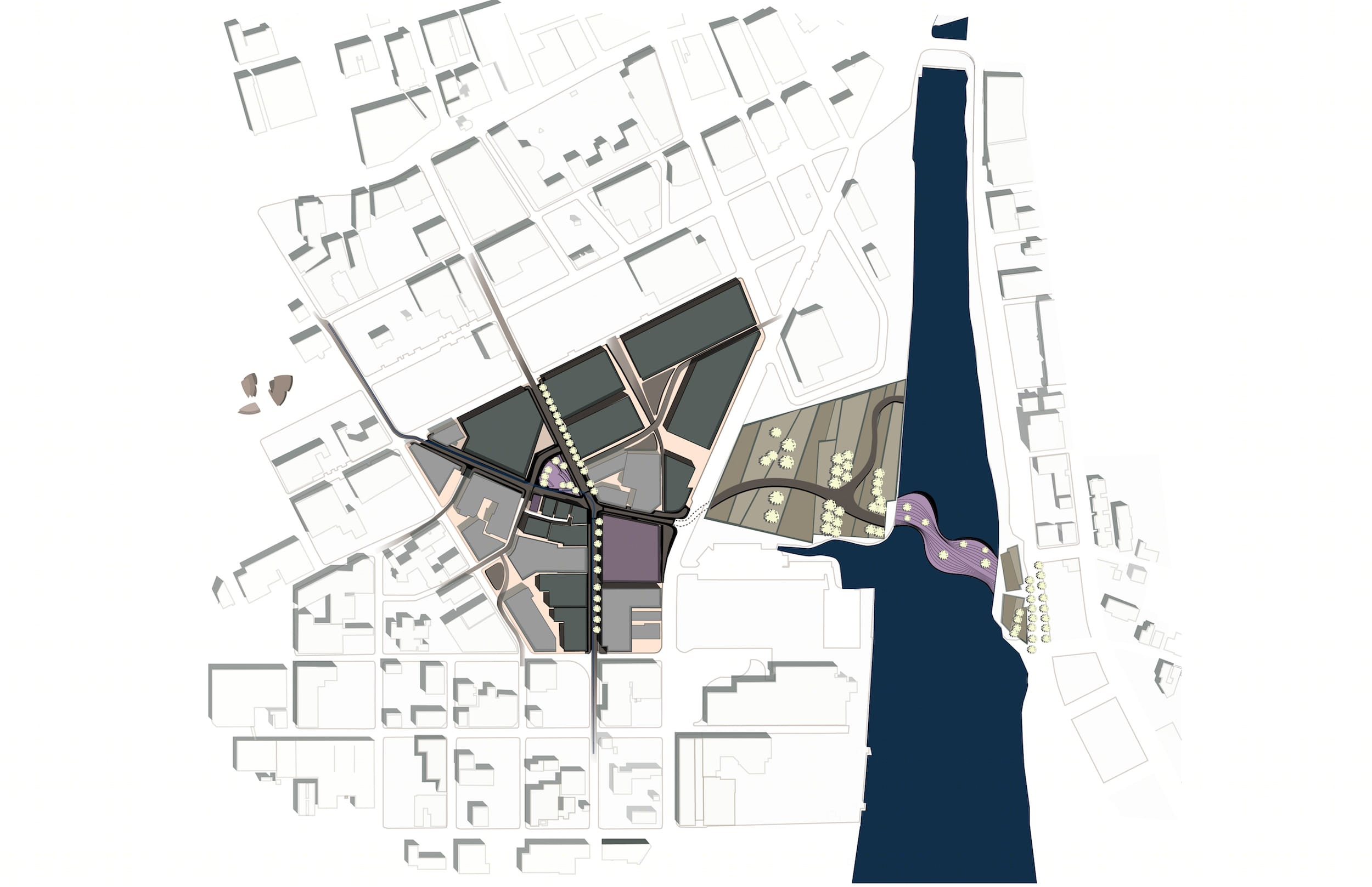 新英格兰风格珠宝区街道景观-14