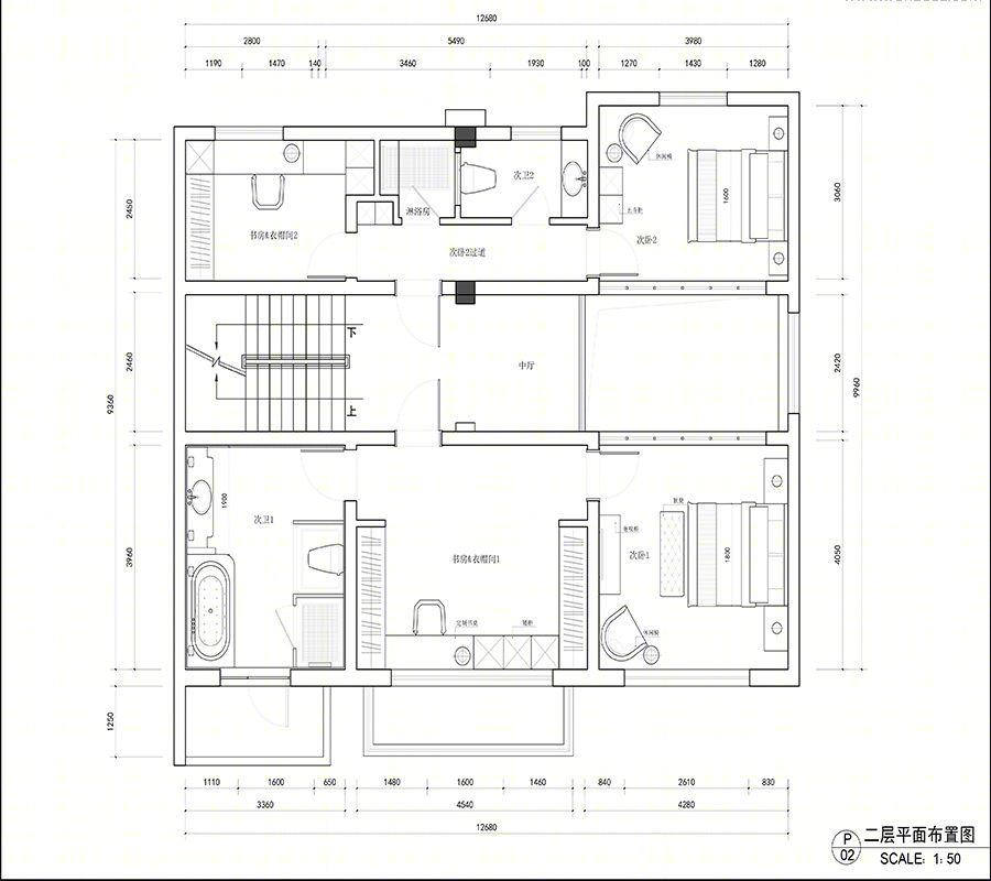 所未空间--掌握的自由,480m²别墅大宅的中西合璧设计-23