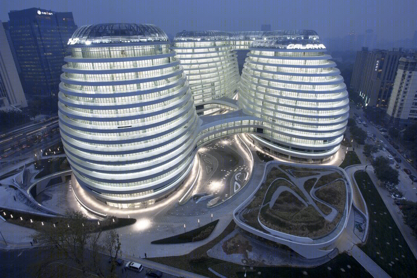 北京银河SOHO大型商业综合建筑-3