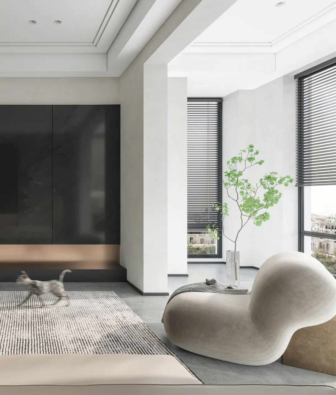 绍兴华洋原想空间设计 | 简化与永恒的美-24