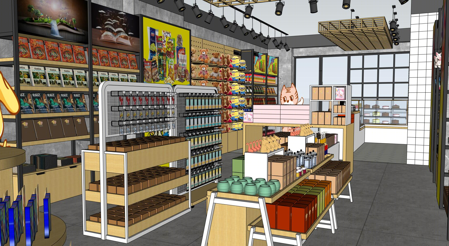 上海学思乐旗舰店，简约风格打造舒适空间-17