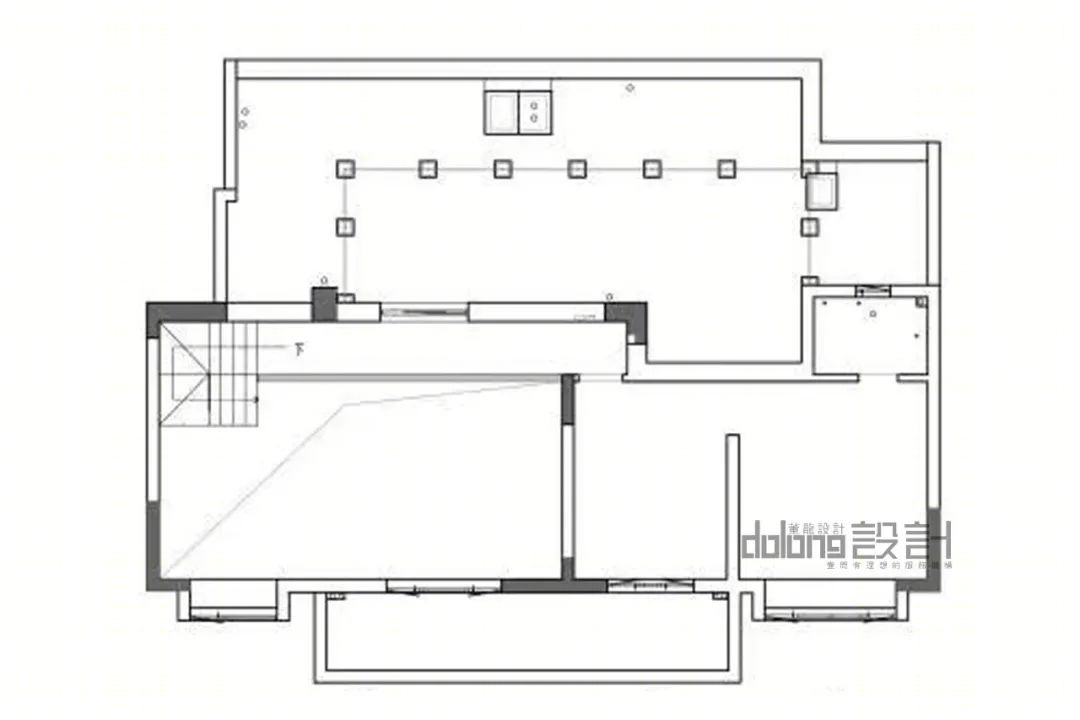 现代简约黑白灰空间设计丨DoLong董龍设计-22