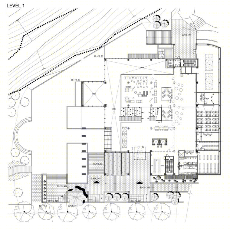 韩国湖西大学图书馆丨Bang Keun YOU,DongWoo Architects and Consultants-37