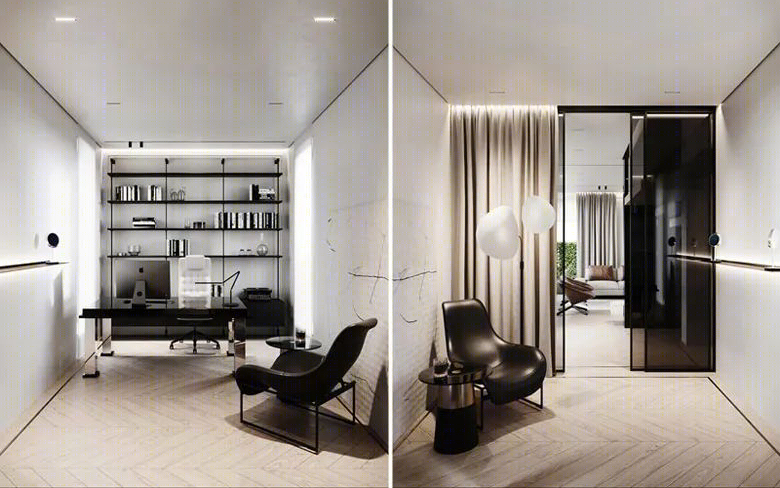 华沙 196㎡永恒经典现代轻奢私人住宅丨波兰华沙丨hilight.design 工作室-13