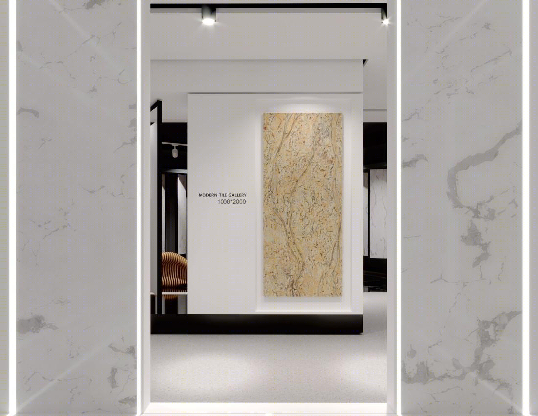 【视觉旋律】新中源陶瓷展厅设计-14