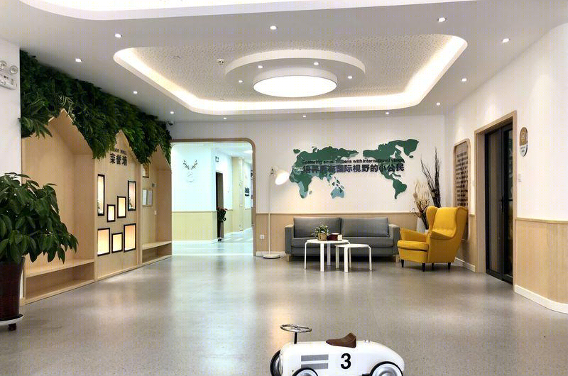宝鸡市高端幼儿园设计,现代简约风营造国际化氛围-14