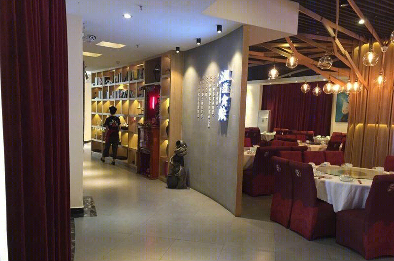 王武林丨中餐厅丨中山湘当食惠餐厅空间设计-8