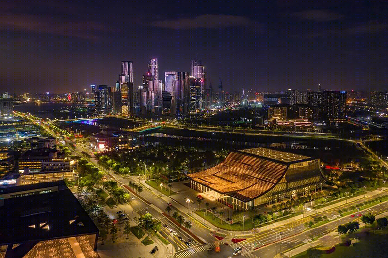 前海国际会议中心泛光照明工程丨中国深圳丨深圳建筑设计总院,深圳市凯铭电气照明有限公司-20
