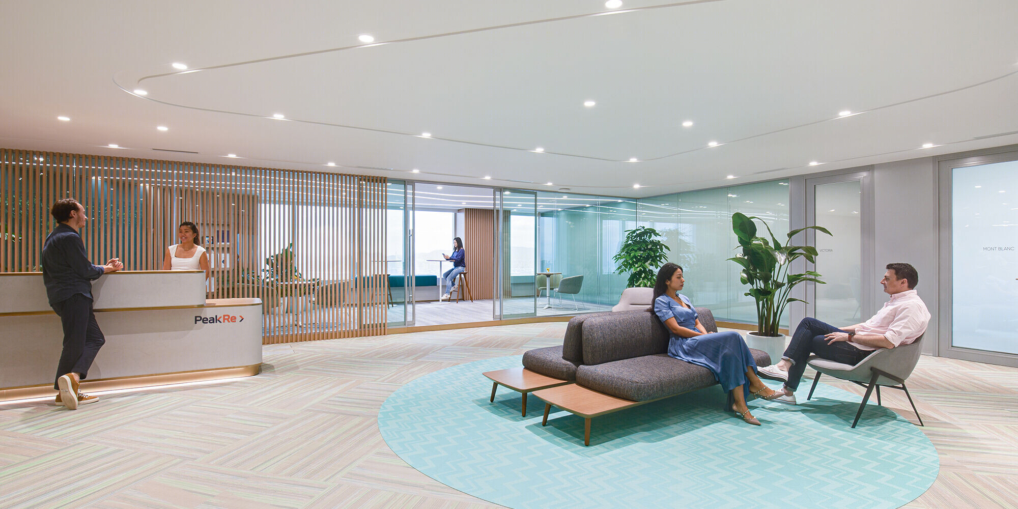 香港 Peak Reinsurance 办公室设计丨中国香港丨Space Matrix-15