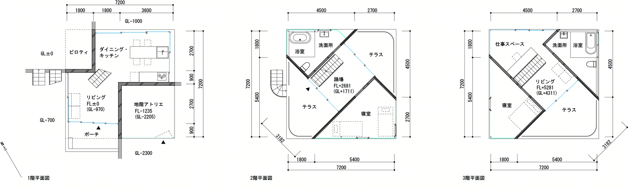 Ayameike 的房子丨日本丨Ippei Komatsu Architects-4