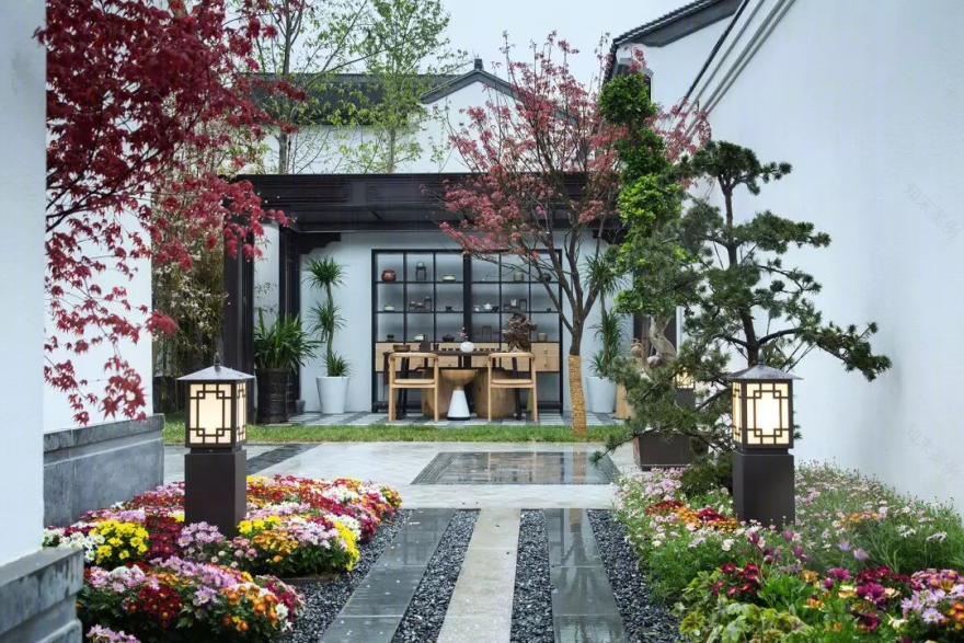 青岛天泰桃花源示范区景观-19