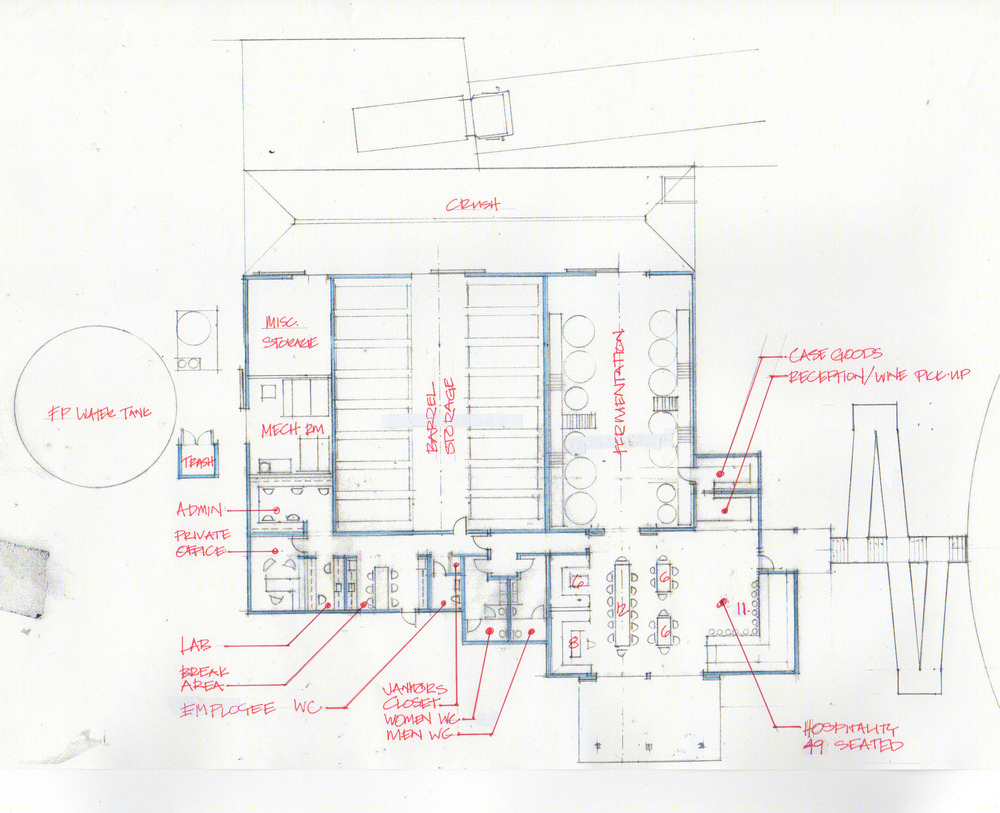 美国圣赫勒拿岛泰特斯酒庄（America St· Helena Titus Winery）丨MH Architects-39