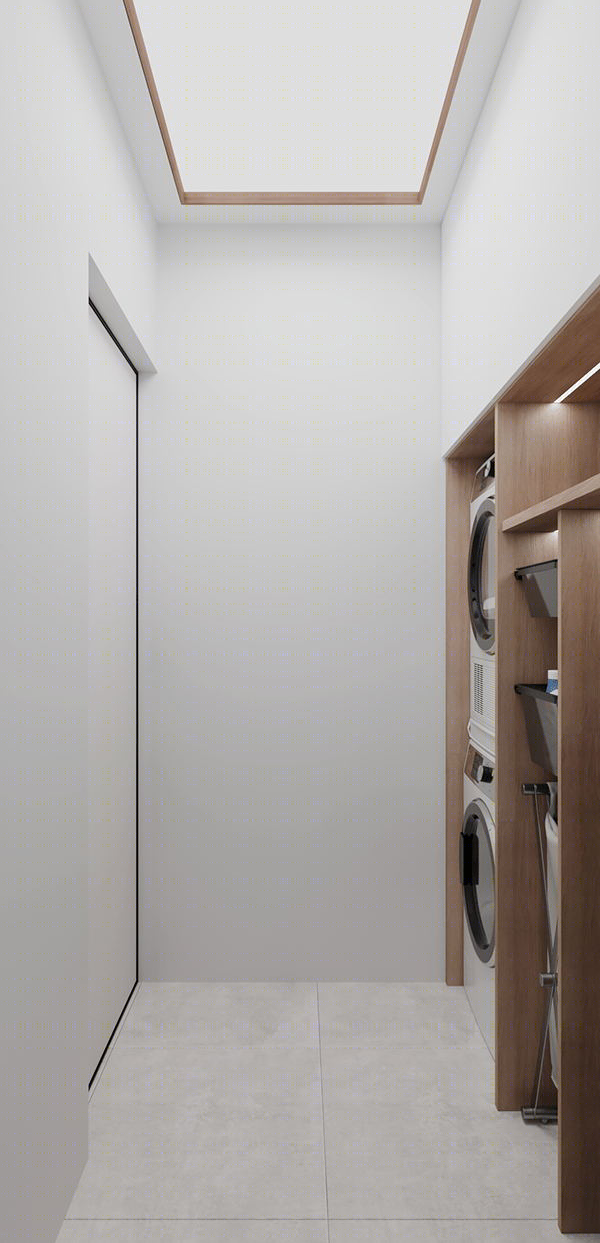 98㎡原木与高级灰 打造出超精致的住宅-40