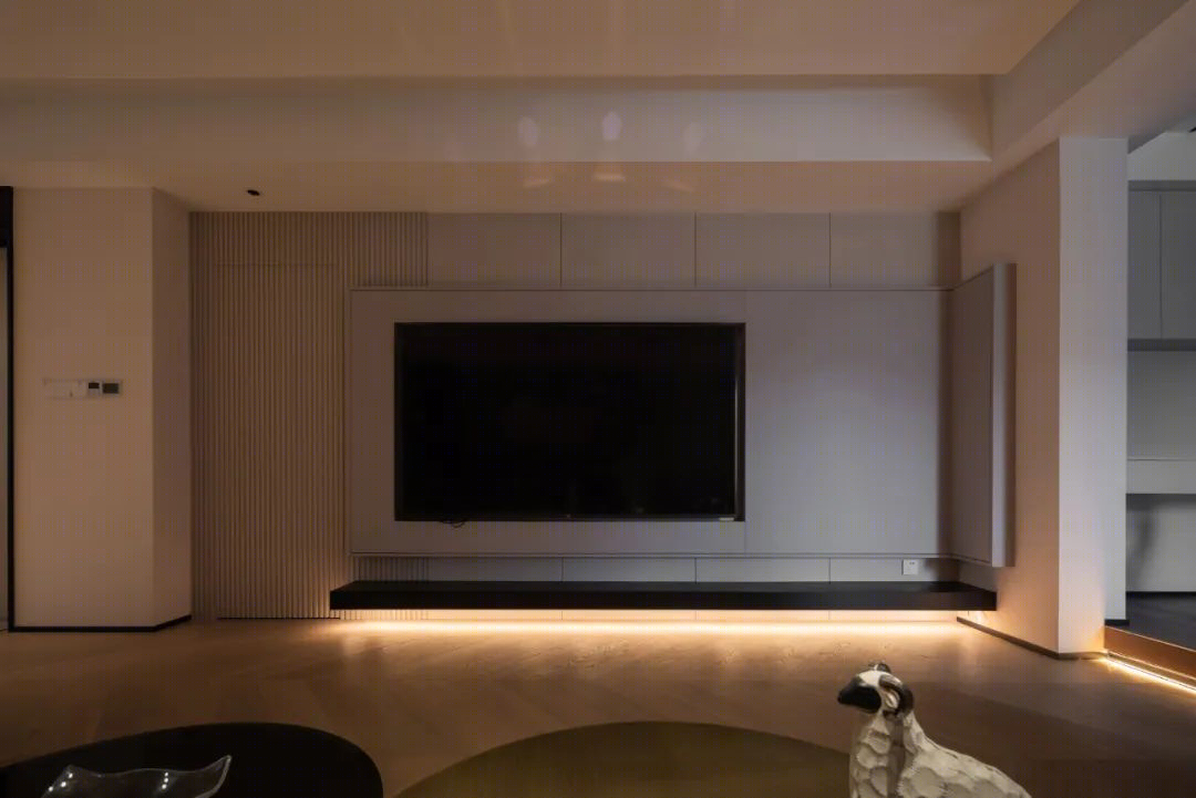 玉环吾悦 180m²原木简约风家居设计丨中国台州丨拾里空间·大宅设计-24