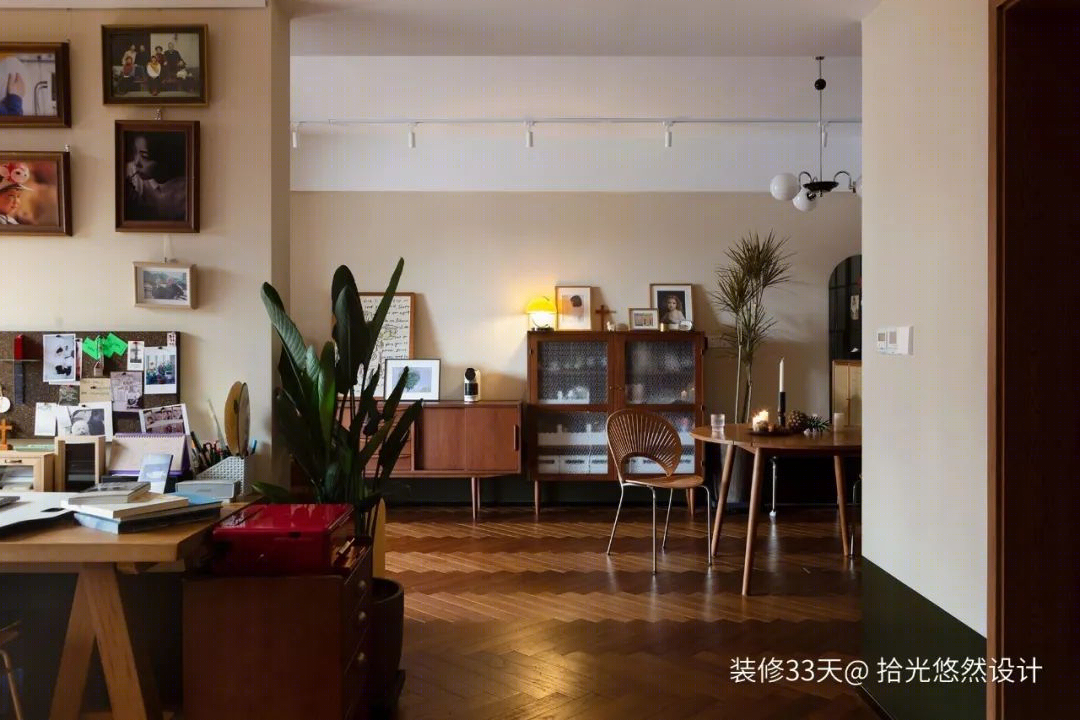 复古上海风情 · 90 平小两居的温馨改造丨中国成都丨拾光悠然设计（成都）-33