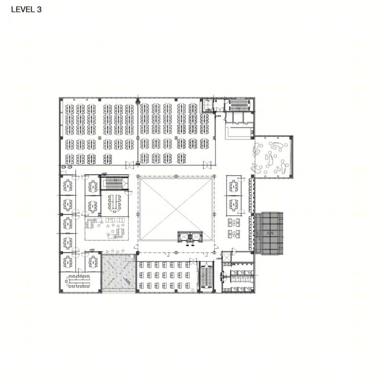 韩国湖西大学图书馆丨Bang Keun YOU,DongWoo Architects and Consultants-40