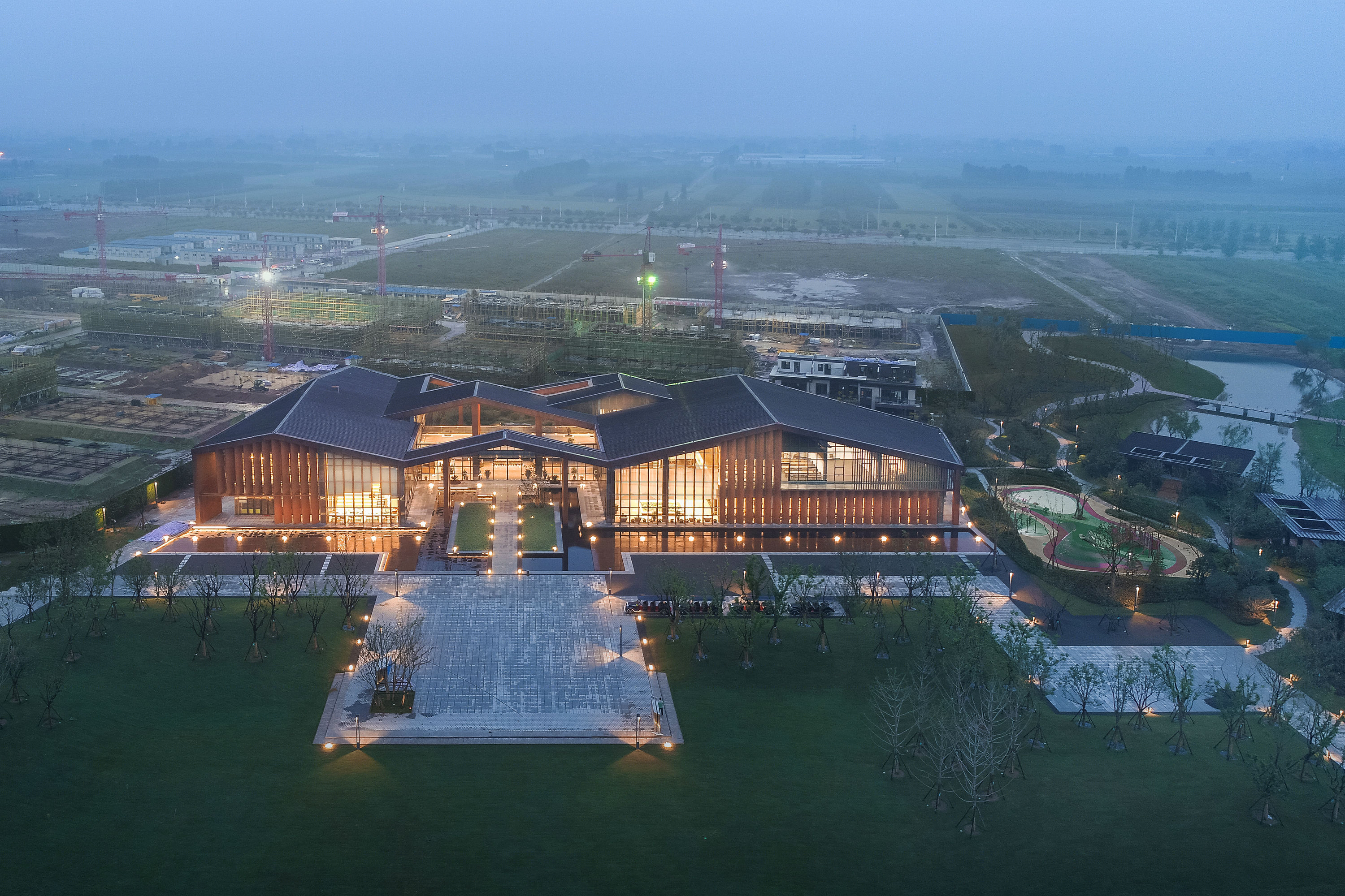 河南武陟示范区中心建筑-21