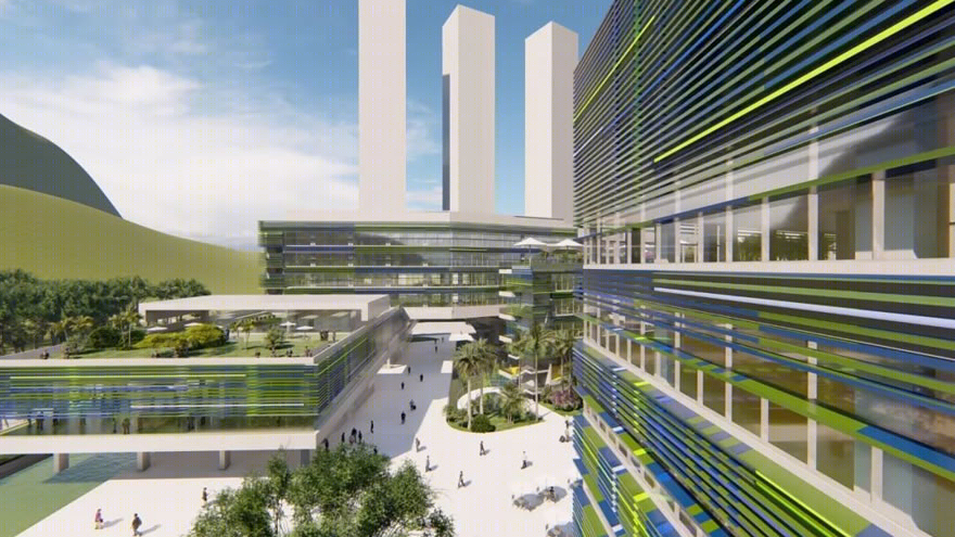 哈尔滨工业大学(深圳)绿色空中花园丨中国深圳丨法国IFAD建筑设计事务所联合法国Atelier 2,3,4,-36