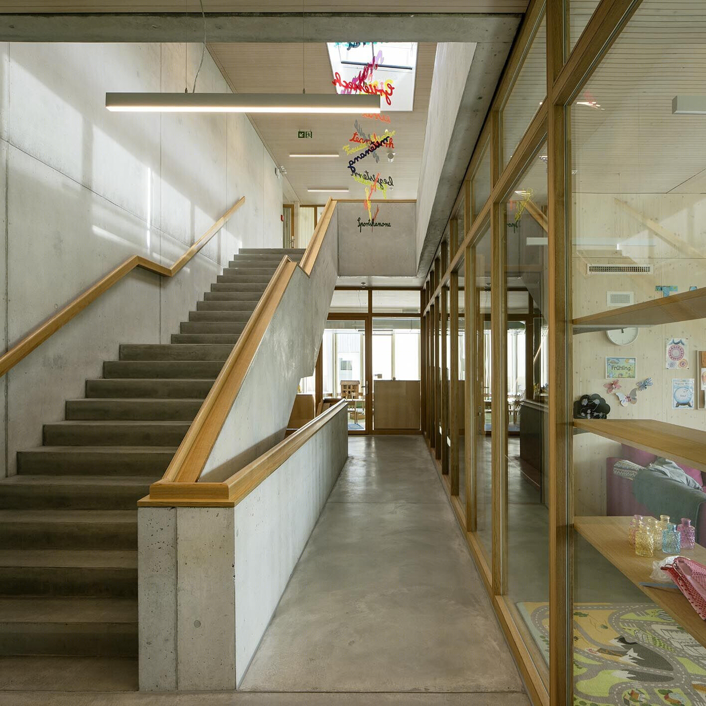 瑞士 SutzLattrigen 小学扩建-17