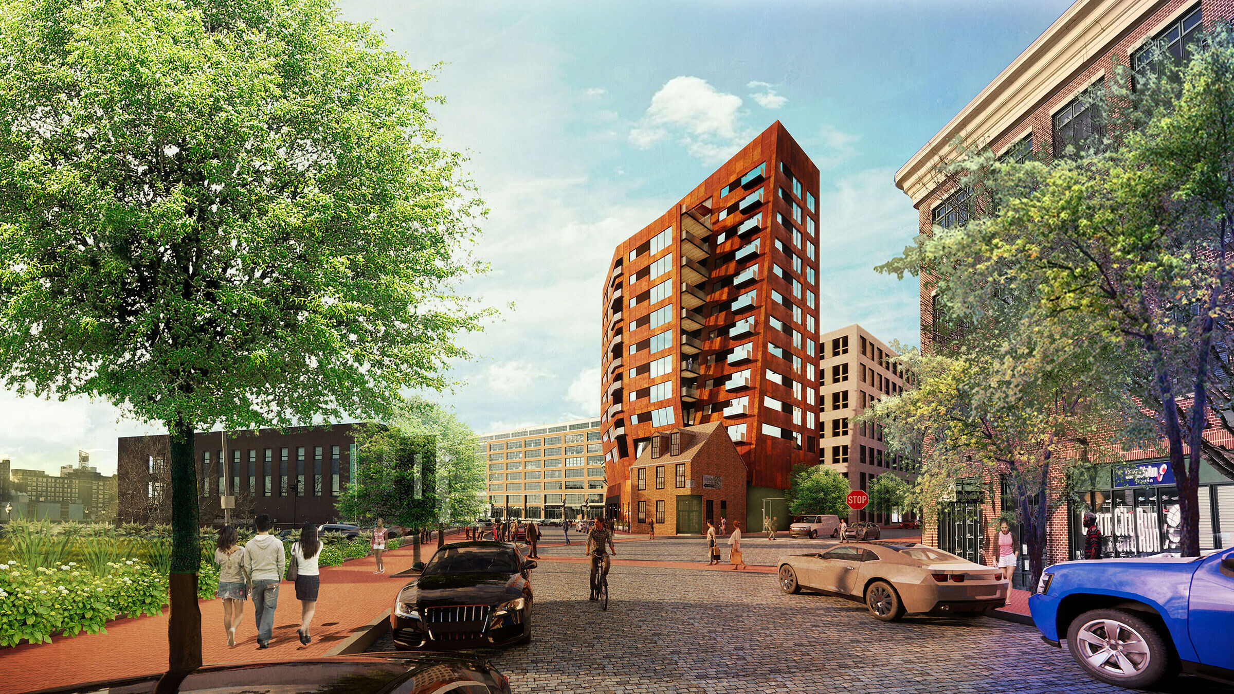 “Harbor House”公寓丨马里丨GriD architects pc-11