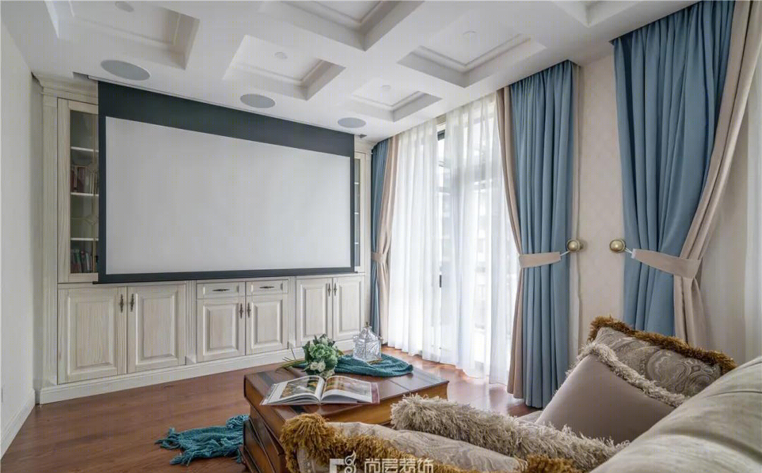 成都翡翠公园欧式风情室内设计-33