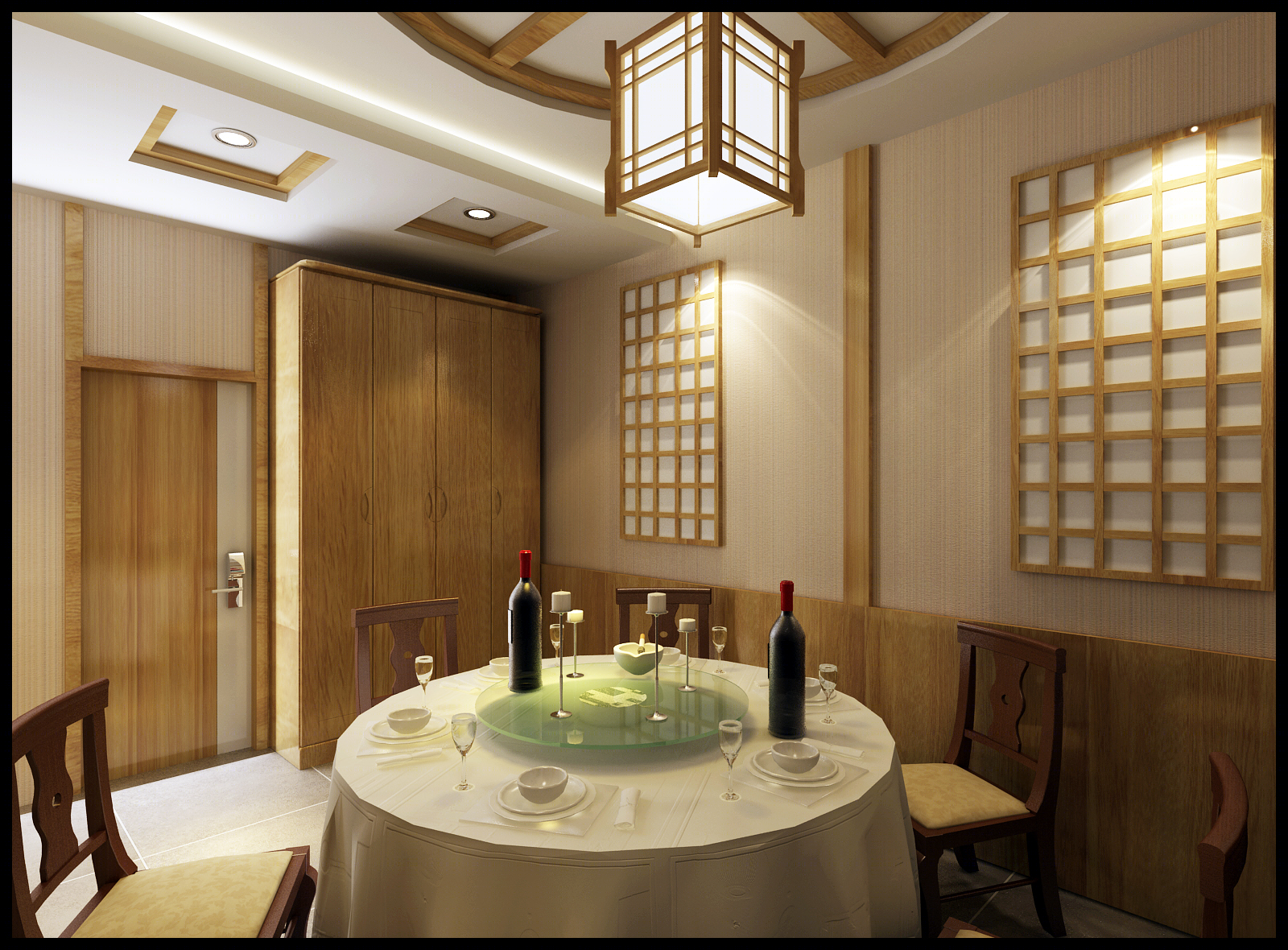 哈尔滨韩国餐厅，200 平米空间设计展现精致美食文化-2