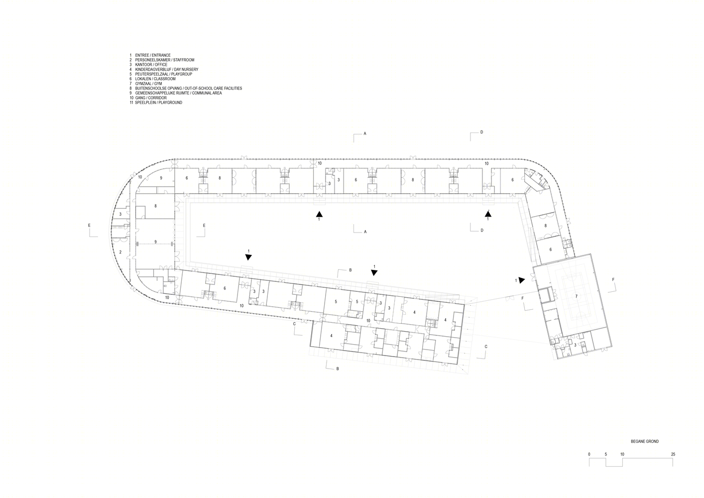 共享式社区学校 | Rietwierde 的回形针式建筑-17