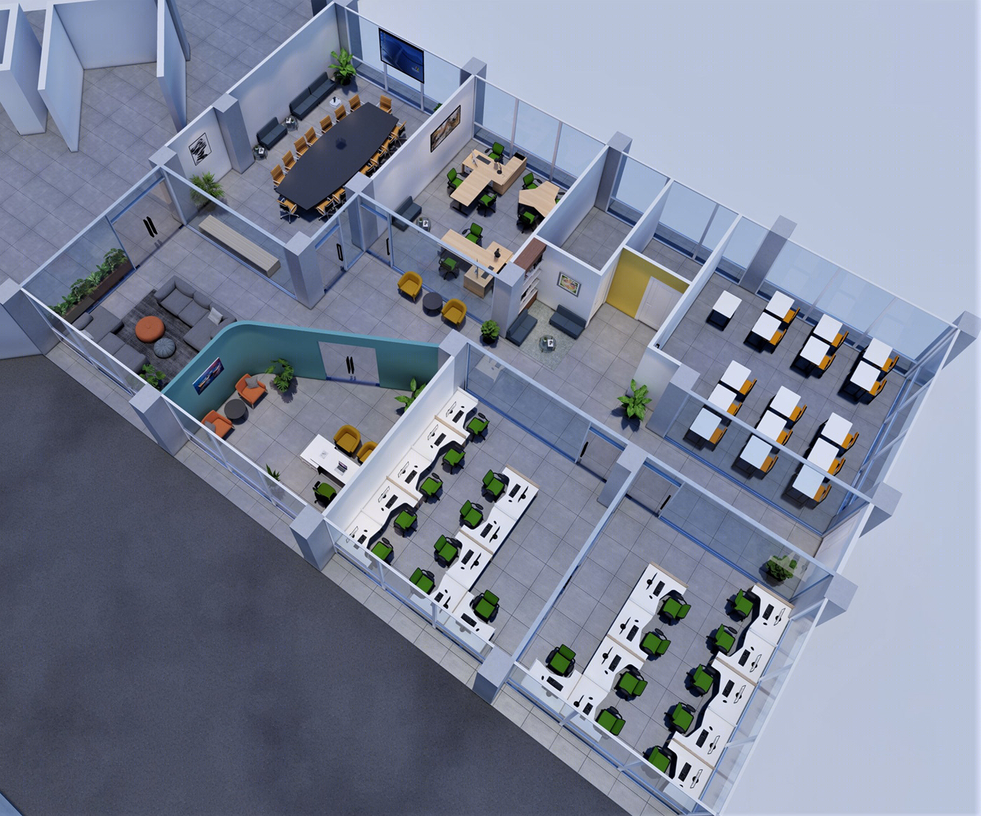 Anastasiya Gushchina丨平层丨Innovation Hub (Interior)-9