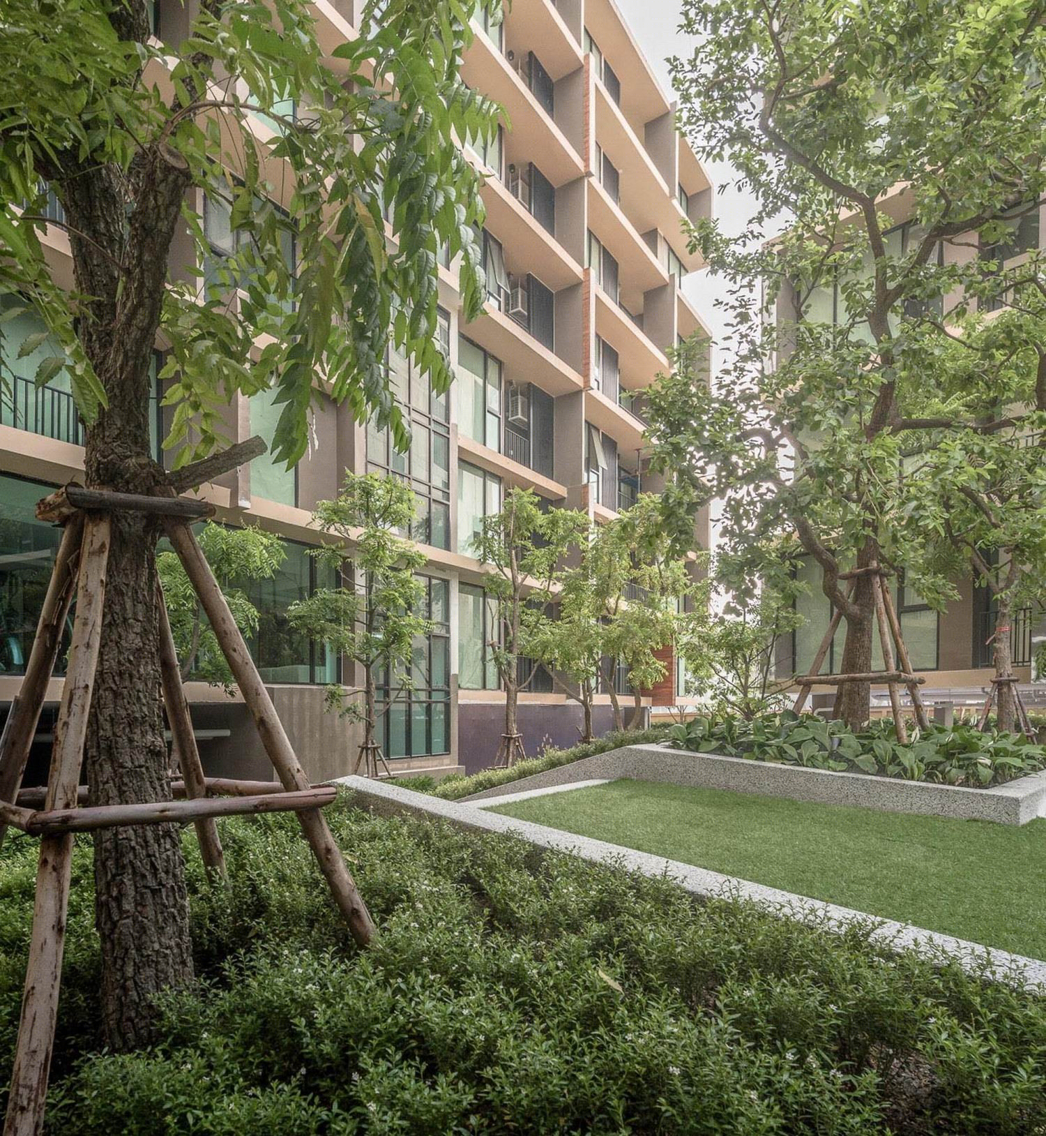 泰国Parque Phutthabucha公寓景观-9