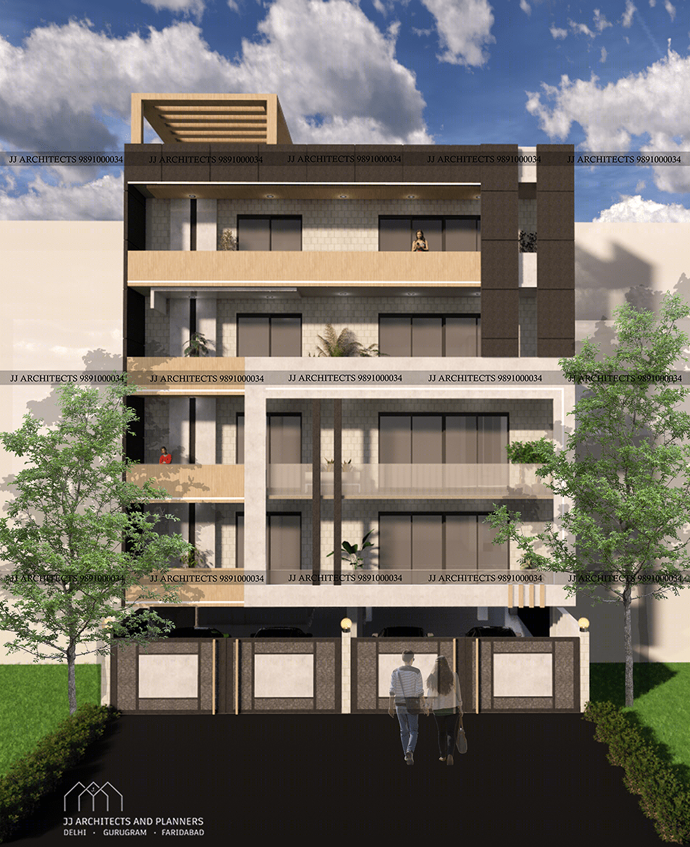 JJ 建筑师规划师现代简约办公空间设计-3