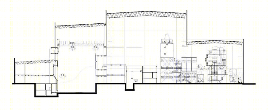 北京朝阳垃圾焚烧中心 | 现代环保设计与先进工艺的融合-47