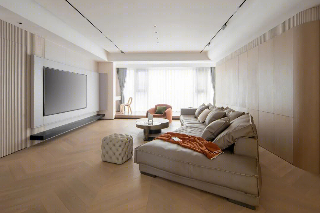 玉环吾悦 180m²原木简约风家居设计丨中国台州丨拾里空间·大宅设计-29