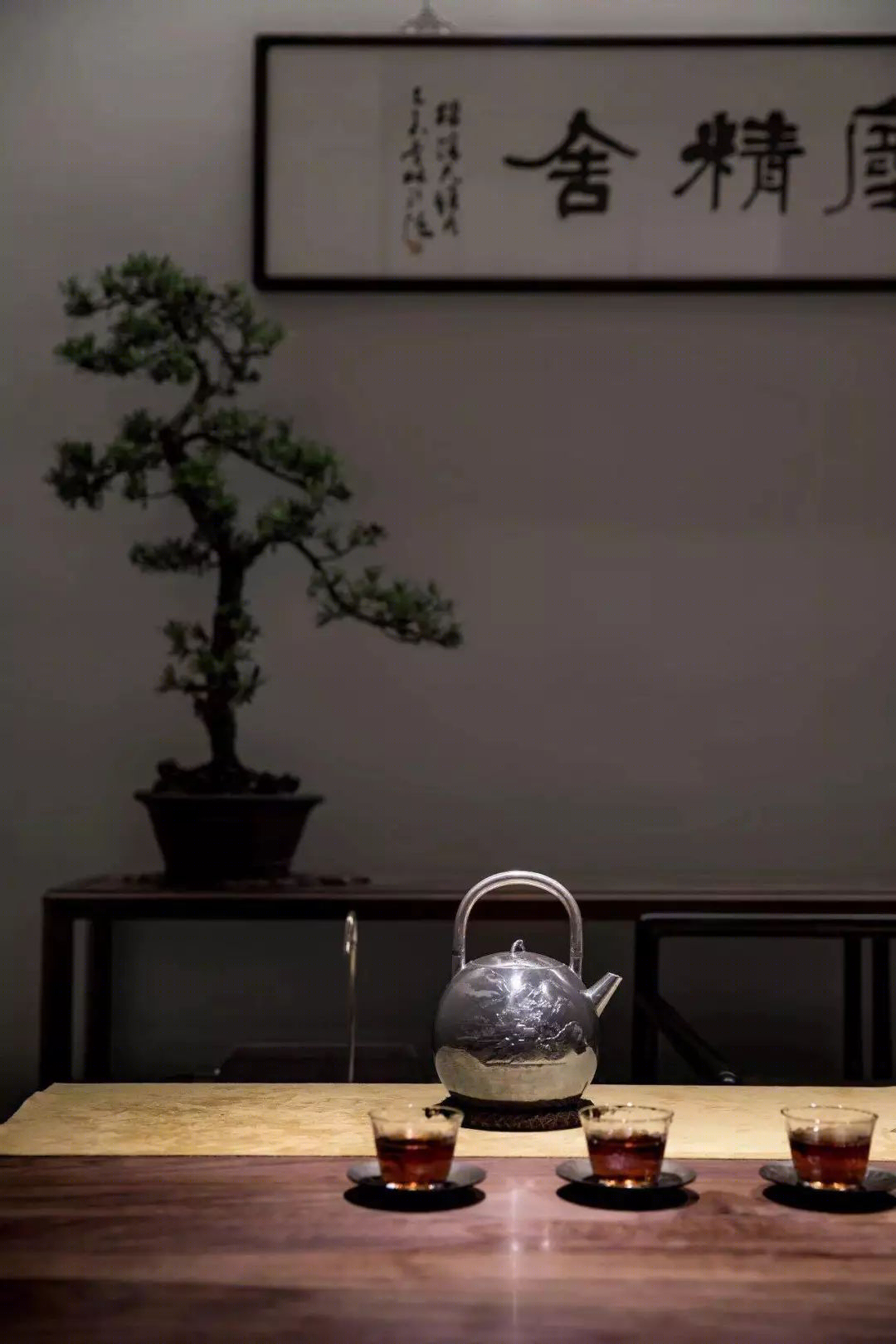 曦所 | 墨香茶韵的中式藏馆,小而美的生活空间-44
