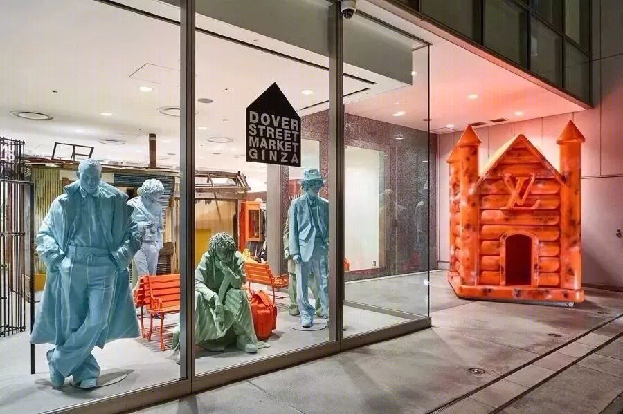 LV 快闪店设计风靡全球,绿色纽约、橙色芝加哥、红色北京-36