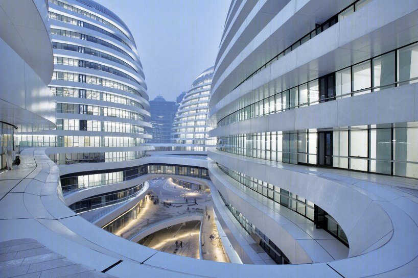 北京银河SOHO大型商业综合建筑-6