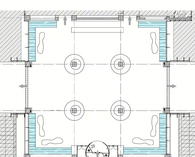 清石设计丨办公建筑丨中关村东升科技园钻石中心大堂-11