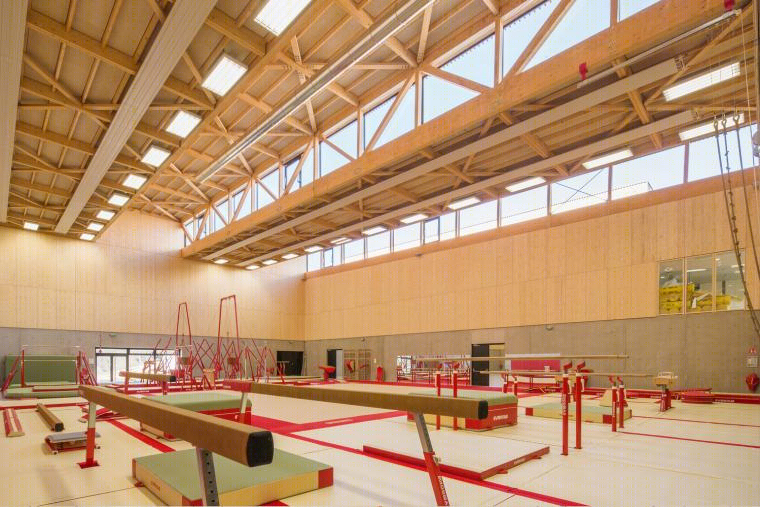法国 Hacine Cherifi 体育馆丨Tectoniques Architects-30
