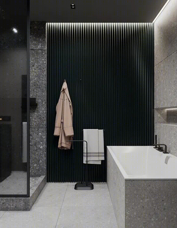 高级黑公寓 · ARTSTUDIO 的 170㎡现代空间设计丨俄罗斯-39
