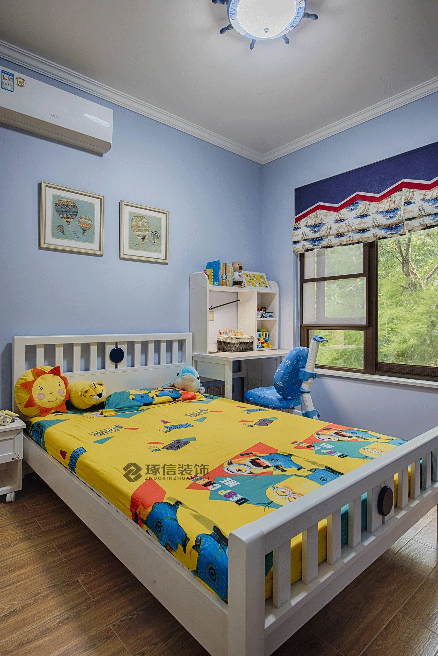 简美两江新宸云澜，110 平米美式生活空间-49