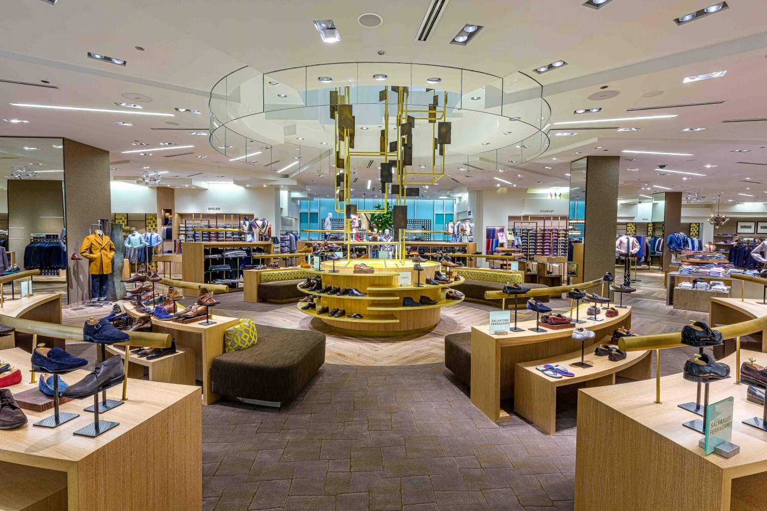 哈奇森联合建筑事务所丨服装店丨芝加哥的第五人商铺-22