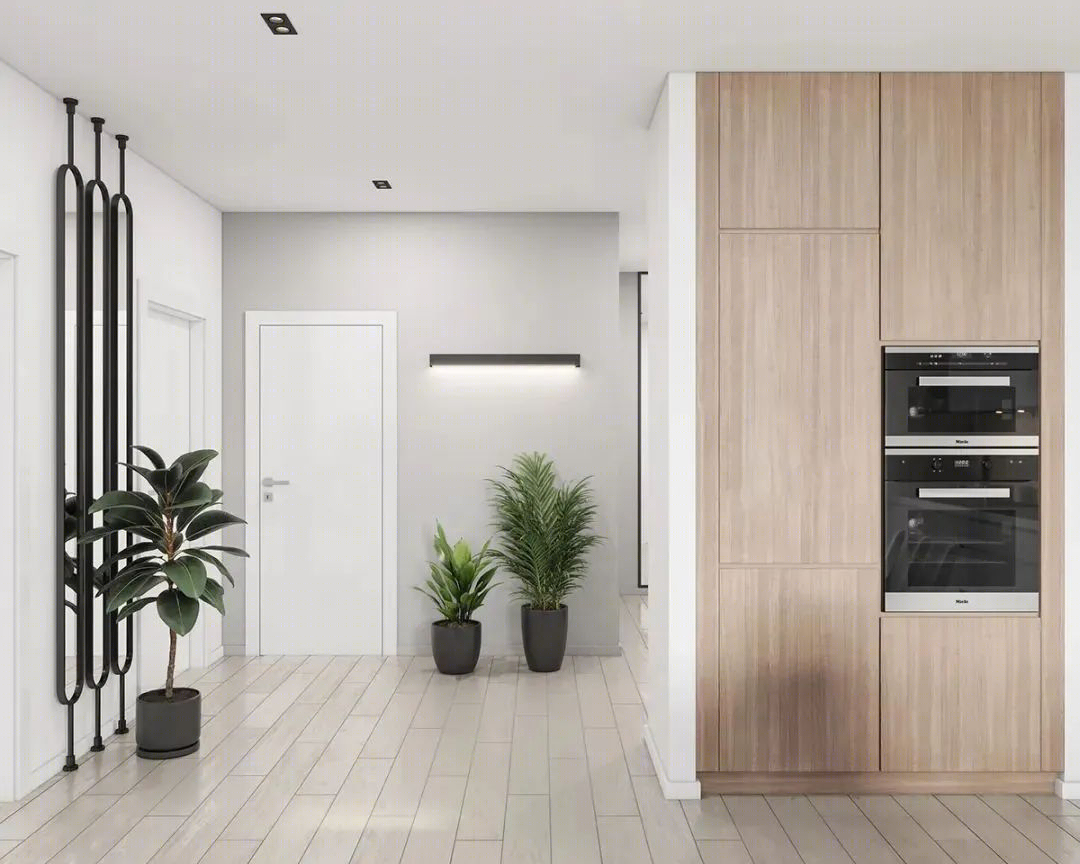 75㎡极简原木居丨Tomkin Design-59