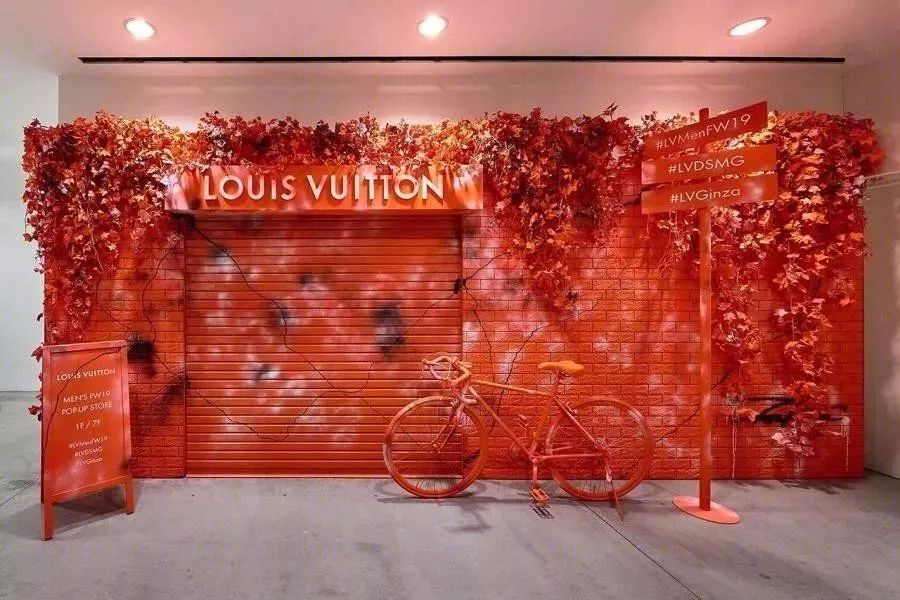 LV 快闪店设计风靡全球，绿色纽约、橙色芝加哥、红色北京-37