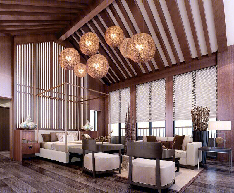 张浩丨五台山国际度假酒店别墅C户型-7