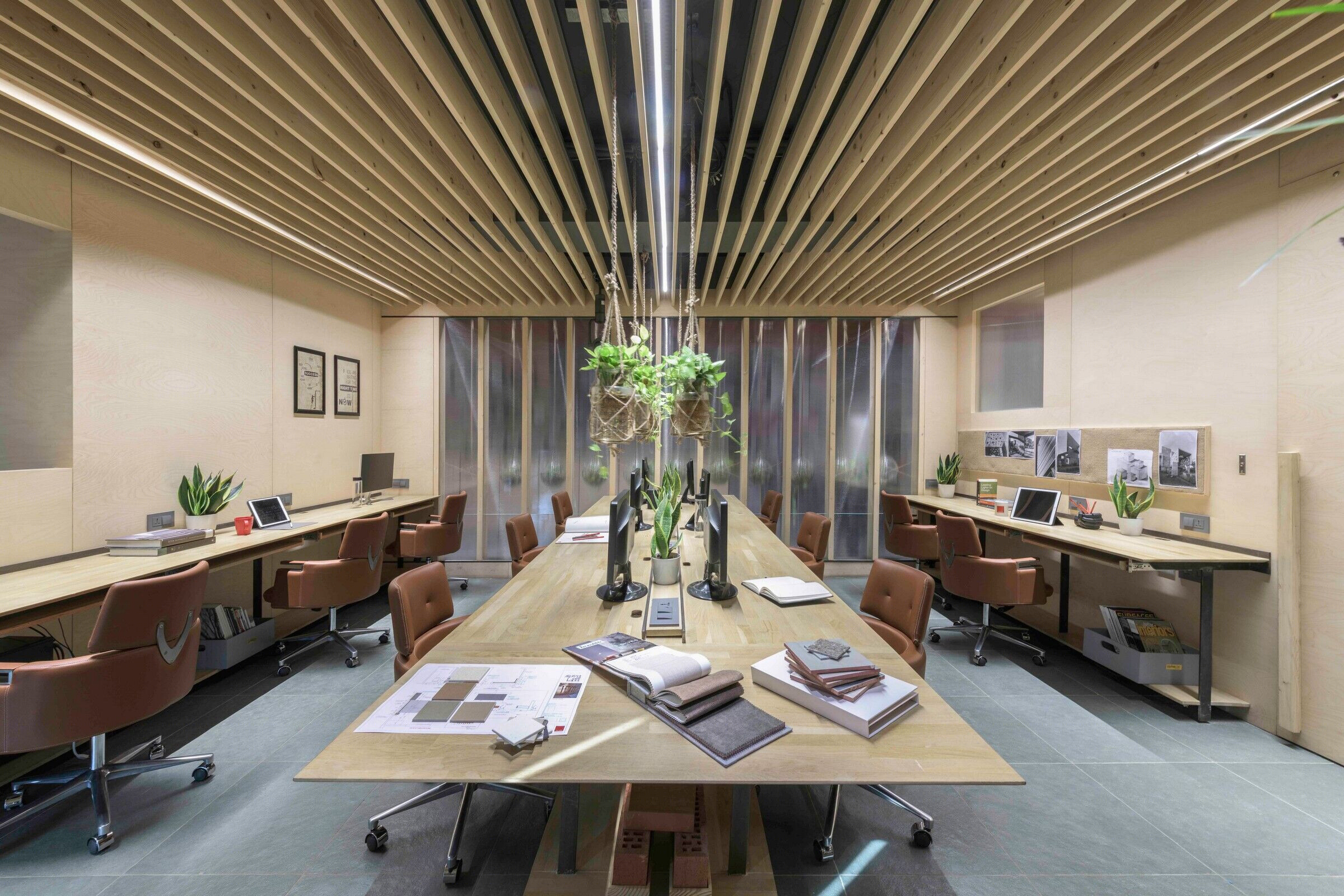 Eunoia 办公室设计丨印度丨The Grid Architects-44