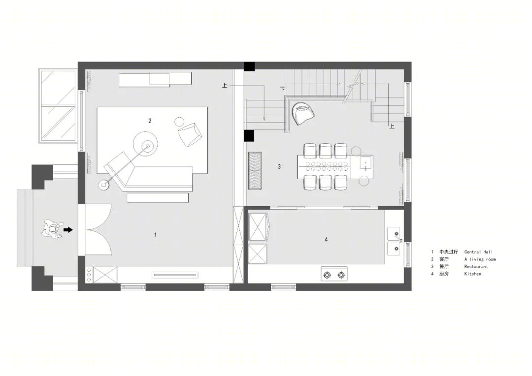 绍兴柯桥 460m²排屋 | 自然元素与幸福家庭的完美融合-45