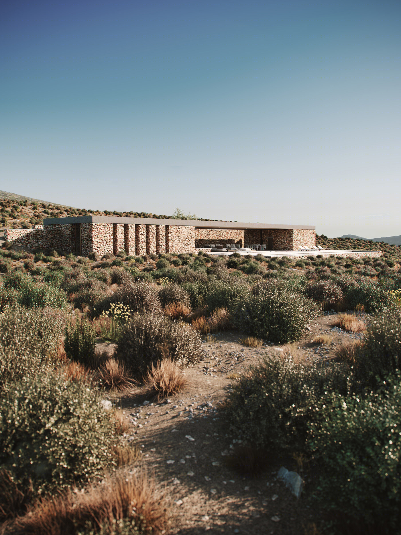 Anastasiya Gushchina丨别墅建筑丨Serifos Villa-0
