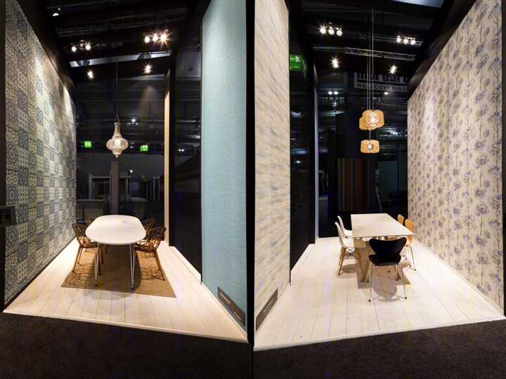 法兰克福展会上的 Grandeco 壁纸展厅 | Franken Standbouw 打造的真实家居空间-36