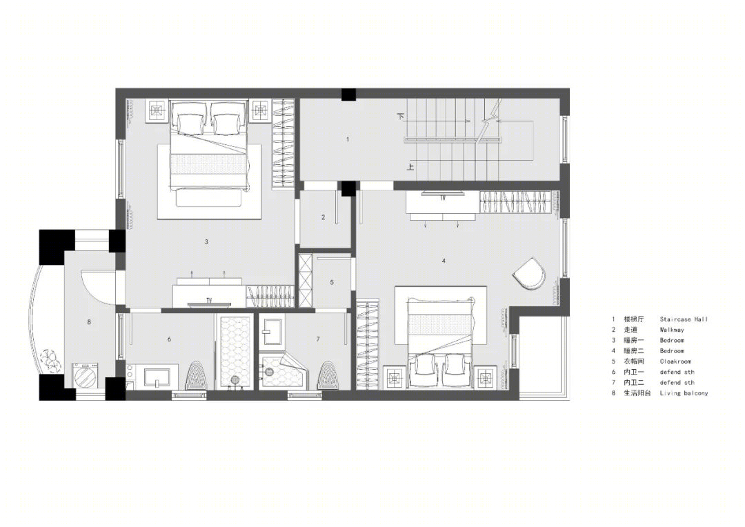 绍兴柯桥 460m²排屋 | 自然元素与幸福家庭的完美融合-46