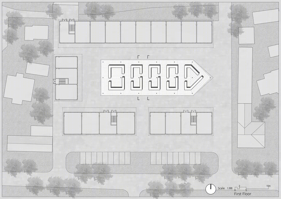 绍兴侠父村农贸市场改造,旧建筑新生-30
